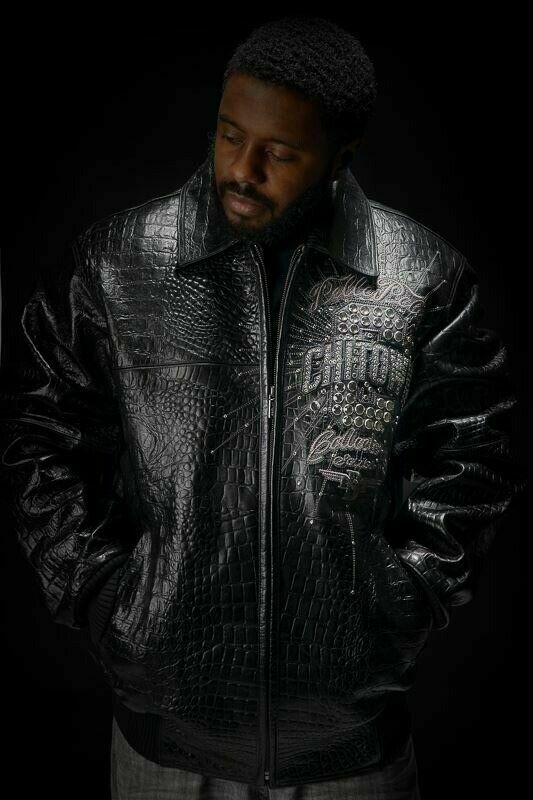 Pelle Pelle Chi-Town Black Leather Jacket | Pelle Pelle Store view 2